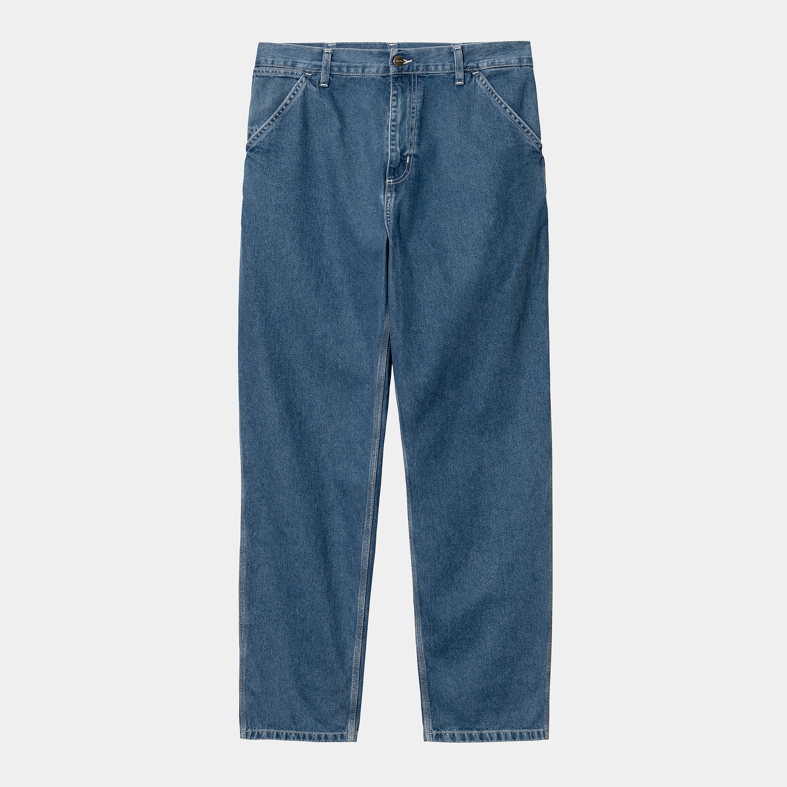 Carhartt WIP Simple Pant Blue Stonewashed Jeans - 5