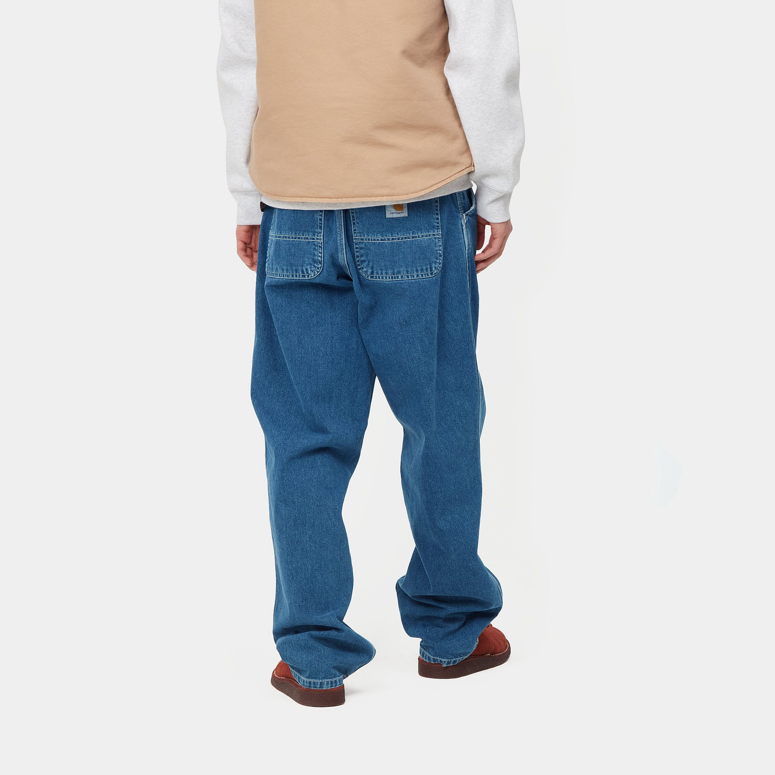 Carhartt WIP Simple Pant Blue Stonewashed Jeans - 3