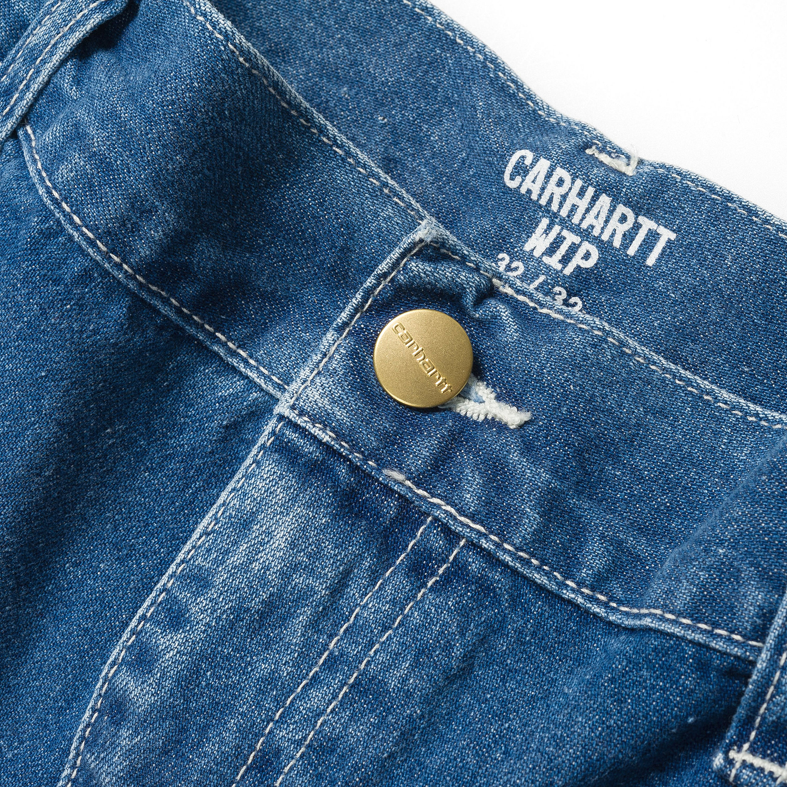 carhartt simple pant blue stone washed