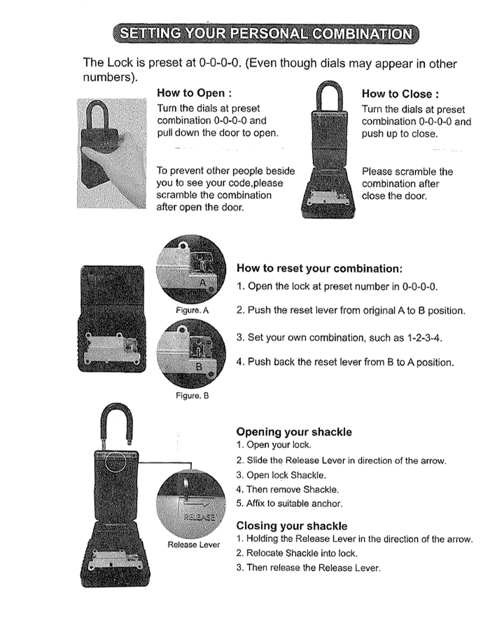Ocean & Earth Key Vault Lock - 5