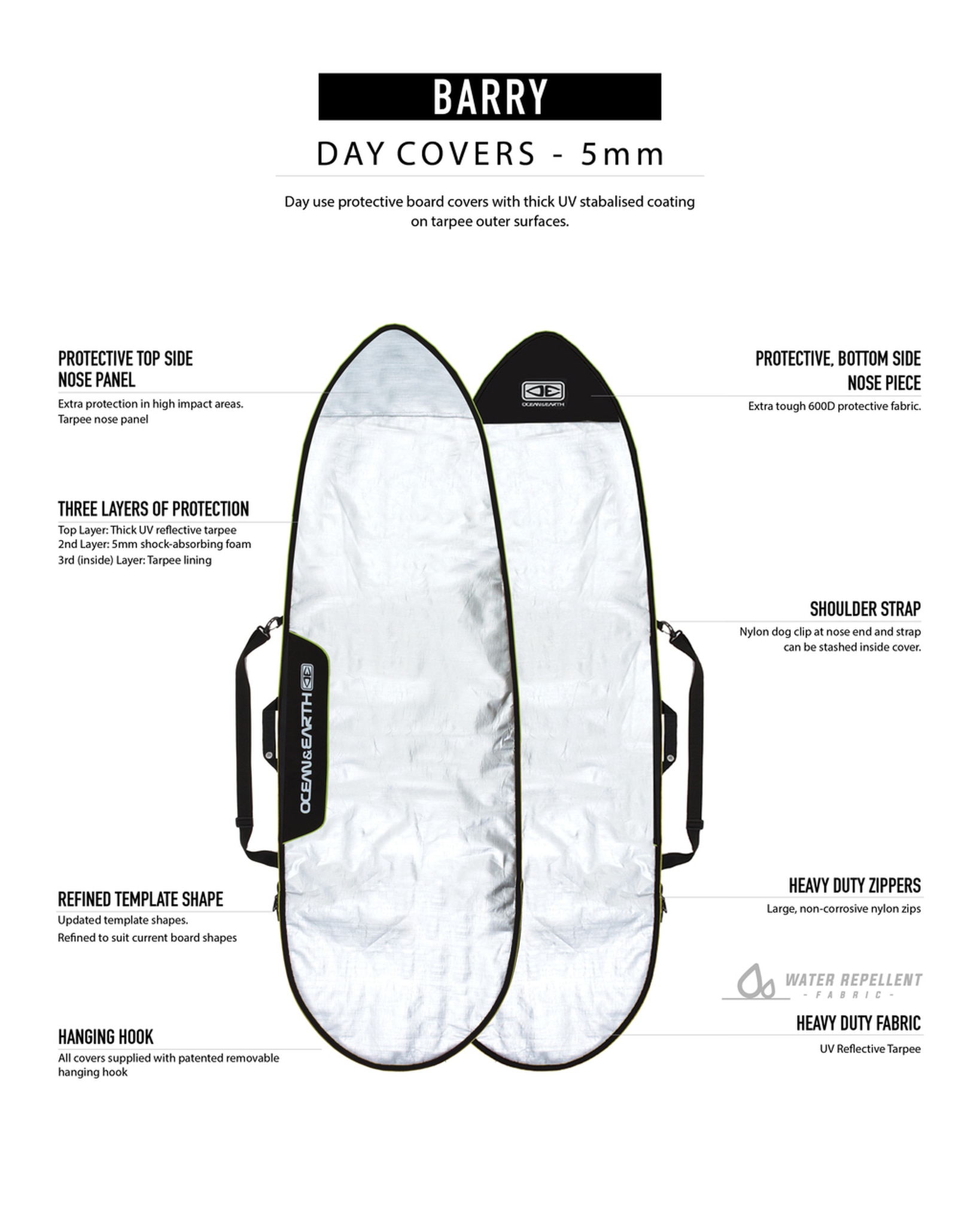 Ocean & Earth Barry Basic Fish Cover Red - 3
