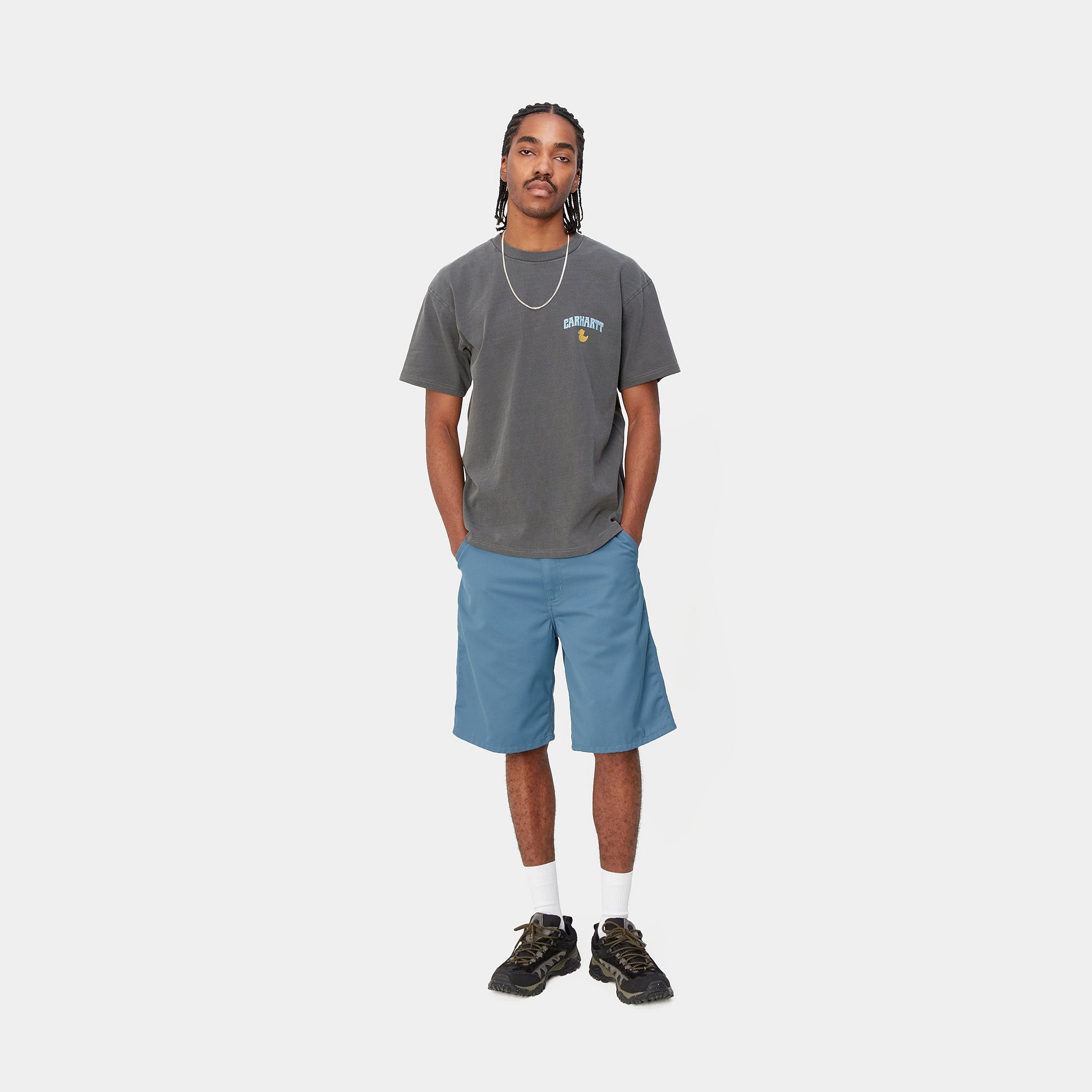 Carhartt WIP Simple Short Sorrent Rinsed - 6