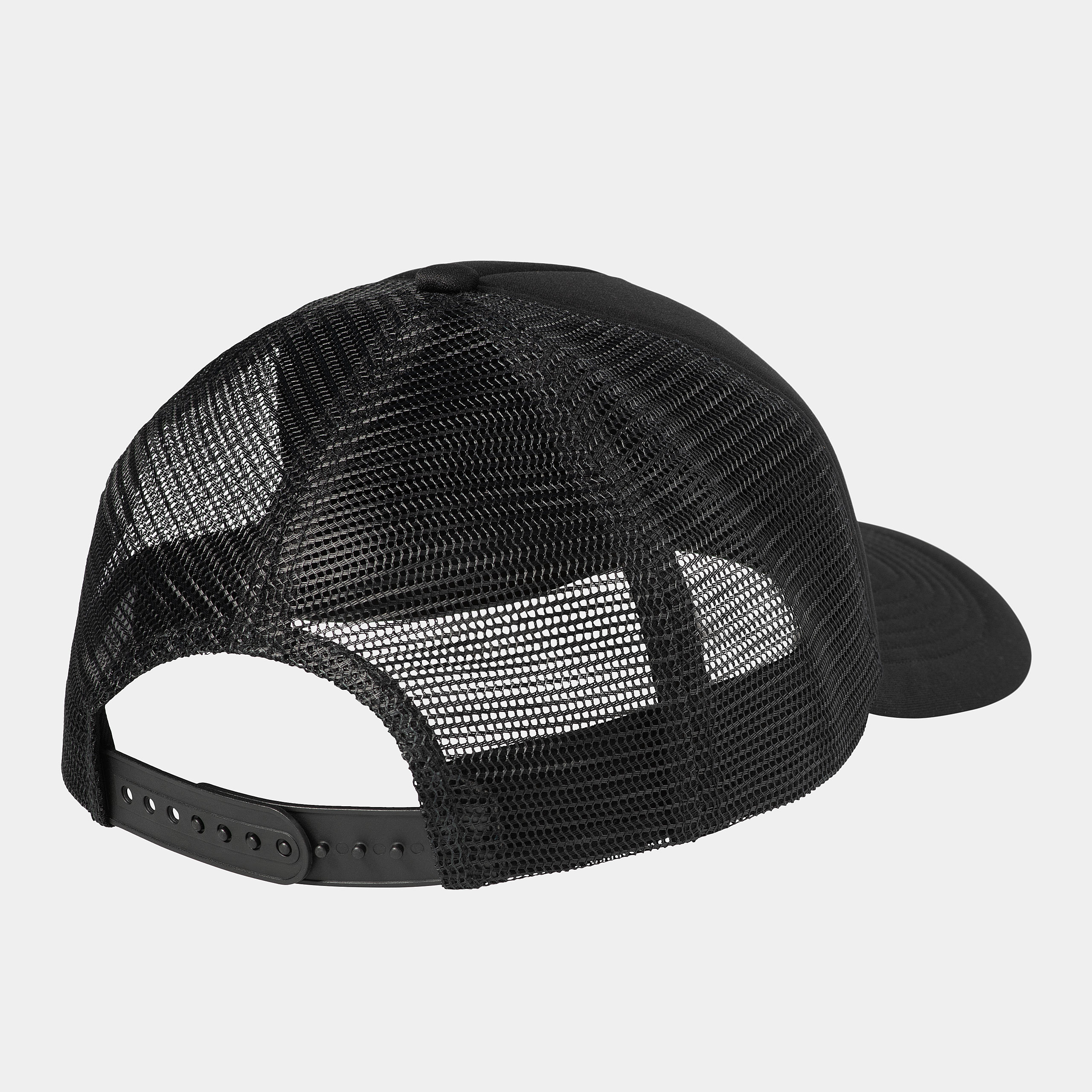 Carhartt WIP Signature Trucker Keps Black/ White - 2