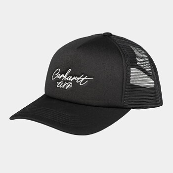Carhartt WIP Signature Trucker Keps Black/ White