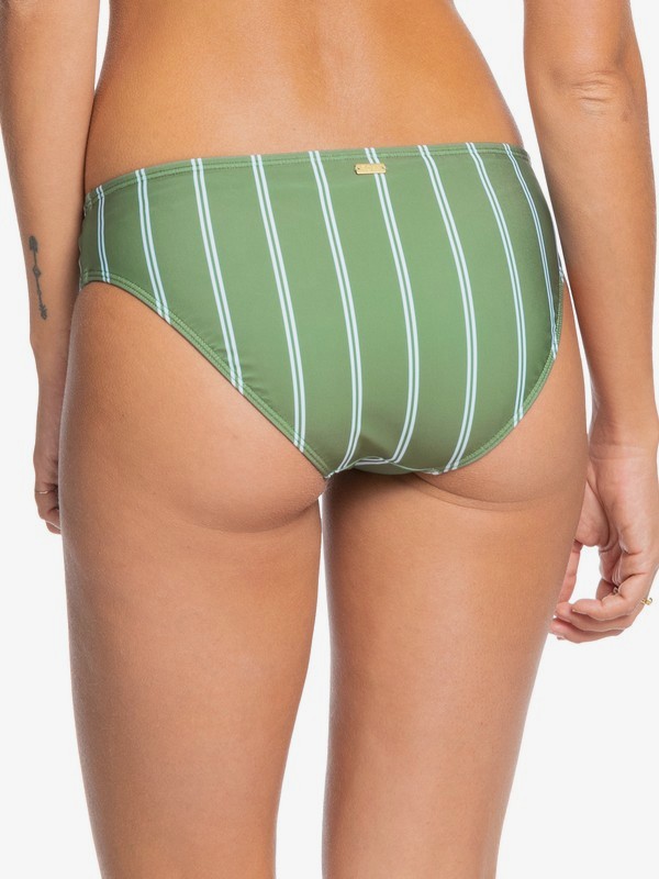 Roxy Body Regular Bikini Bottoms Vineyard Green - 2