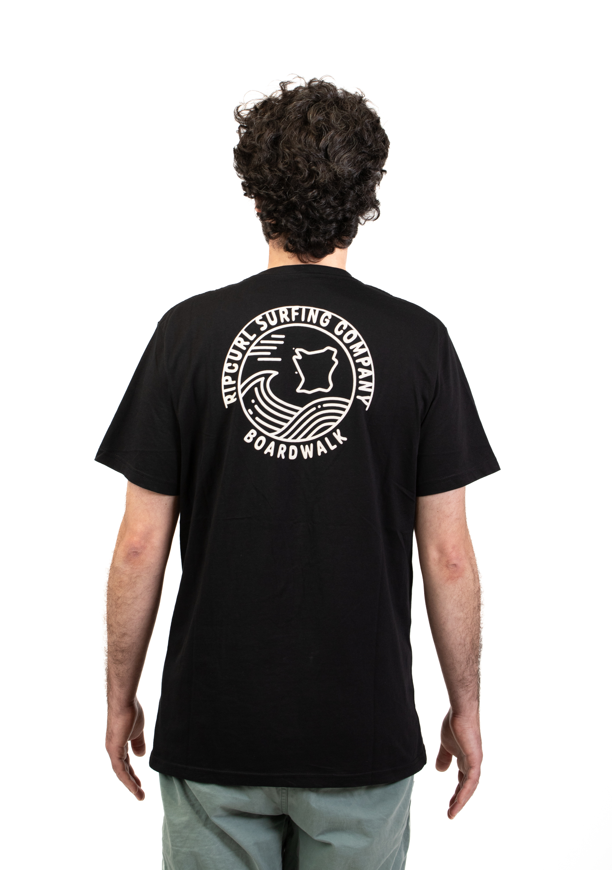 Rip Curl X Boardwalk Destination T-shirt Black