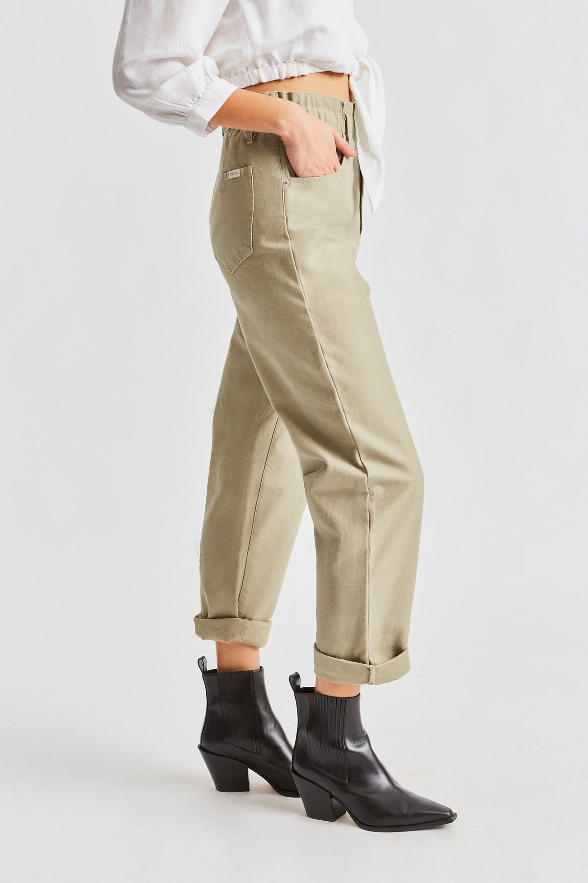 Brixton Women Doyle Pant Rock - 2