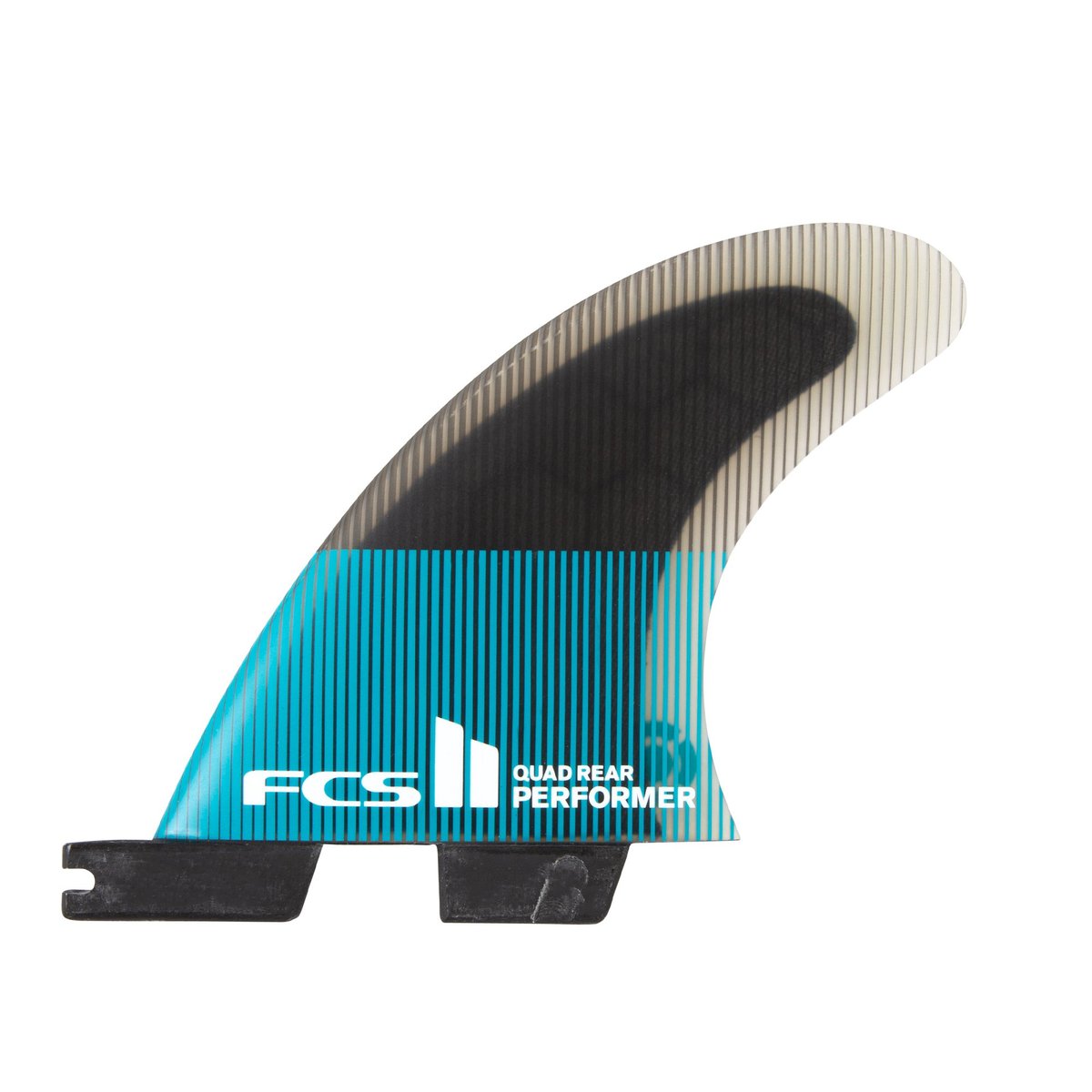 FCS II Performer PC Quad Medium Teal/Black - 2