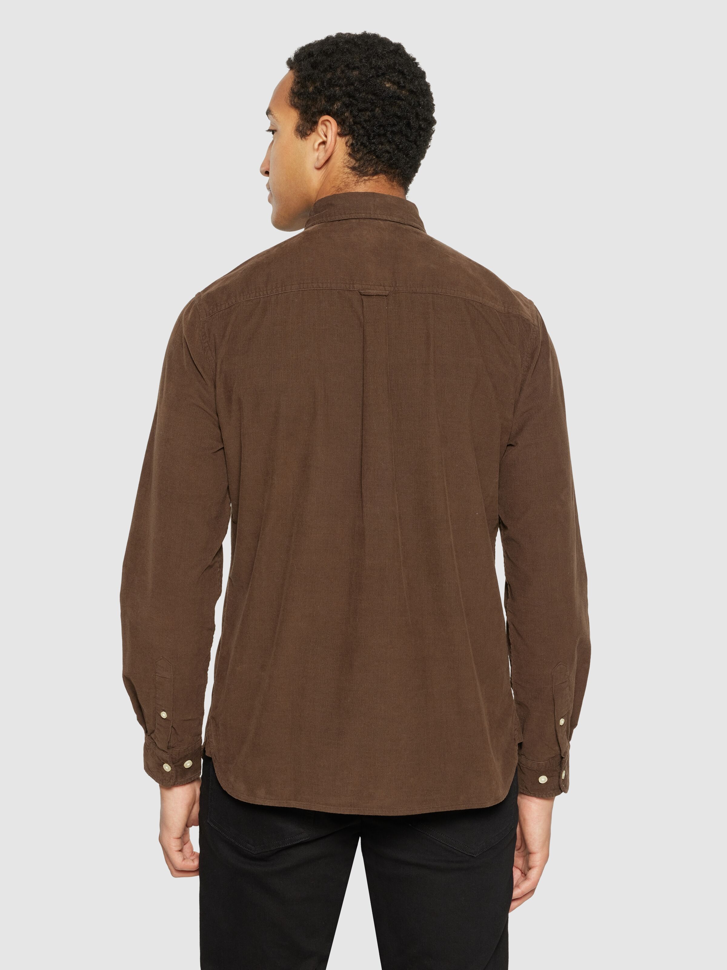 Knowledge Cotton Apparel Regular Fit Manchester Skjorta Demitasse - 3