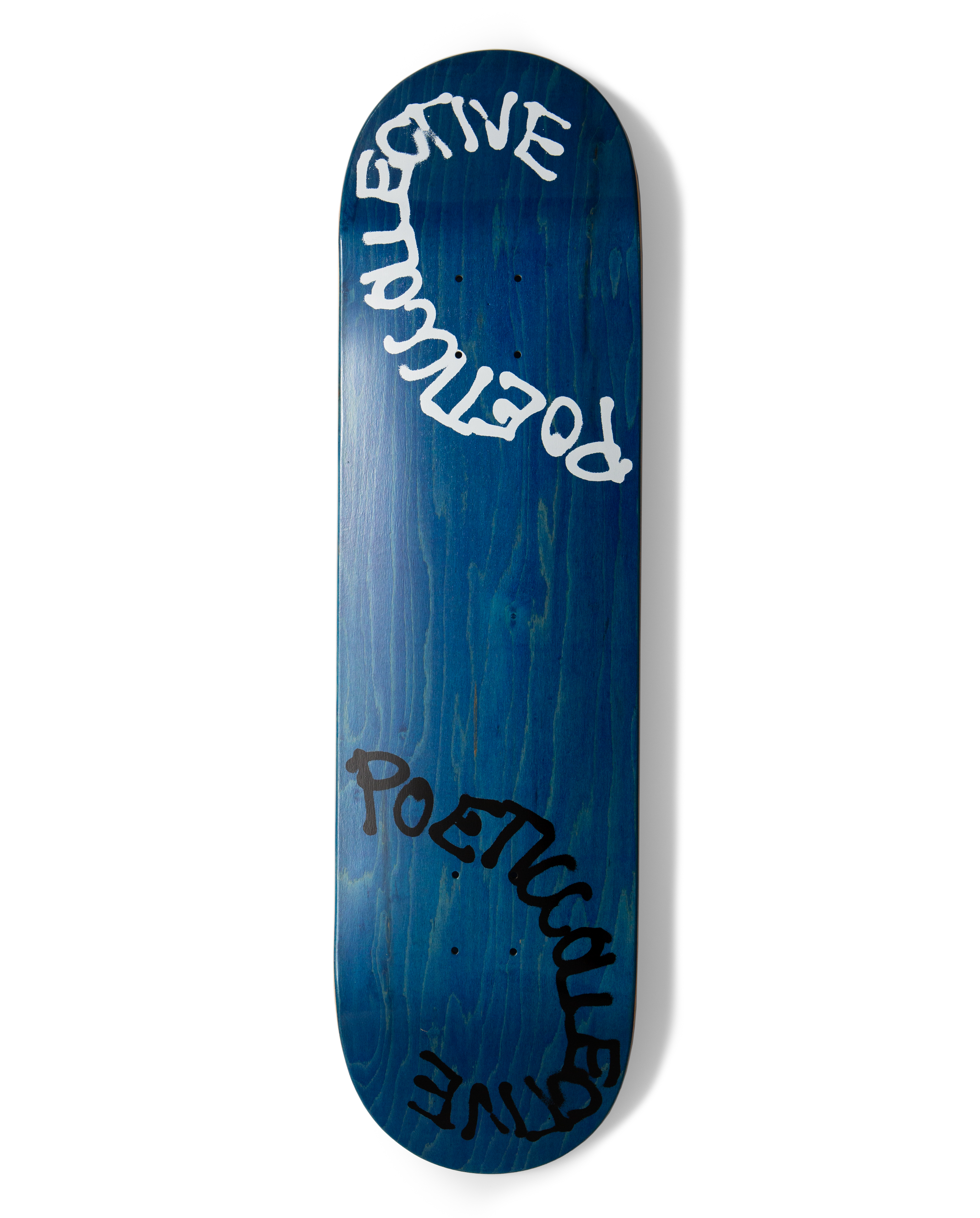 Poetic Collective Spray Text 8.375" Twin Tail Skateboardbräda