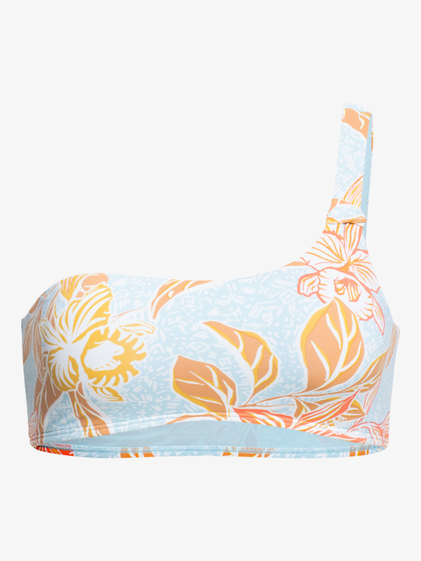 Roxy Summer Island In The Sun Bikini Top Cool Blue Island Time - 5
