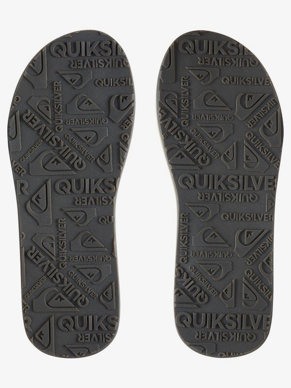 Quiksilver flip best sale flops black