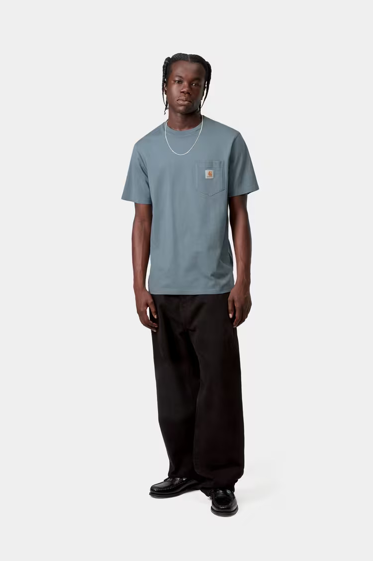 Carhartt WIP Pocket T-shirt Velvet Blue - 3