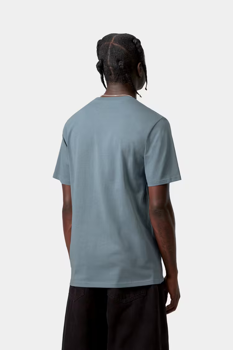 Carhartt WIP Pocket T-shirt Velvet Blue - 2