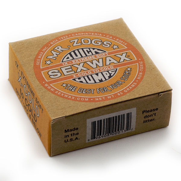 Mr. Zogs Sex Wax X-cold to cold Vax till Surfbräda