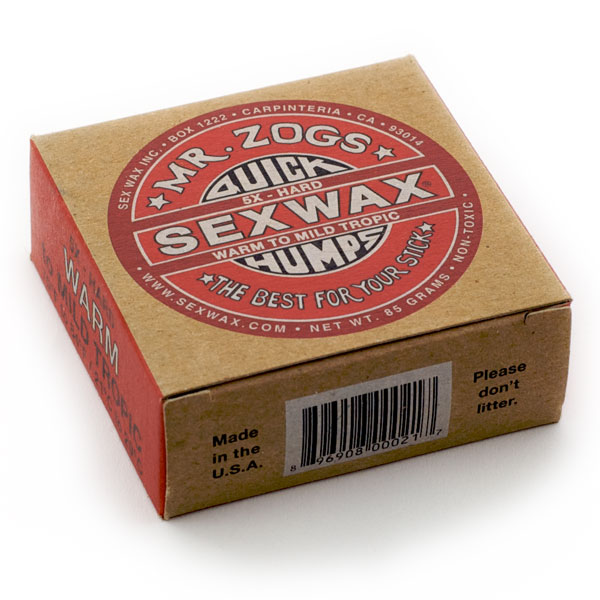 Mr. Zogs Sex Wax Warm to Mild Tropic Surfboard Wax 