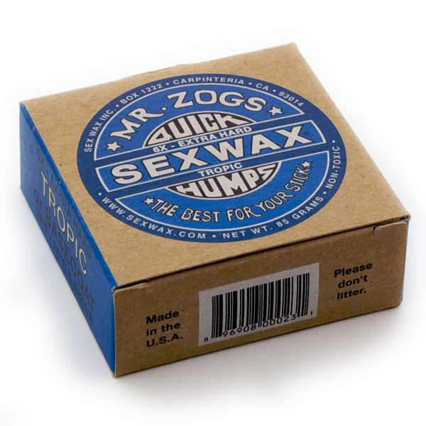 Mr. Zogs Sex Wax Tropic or Basecoat Vax till Surfbräda