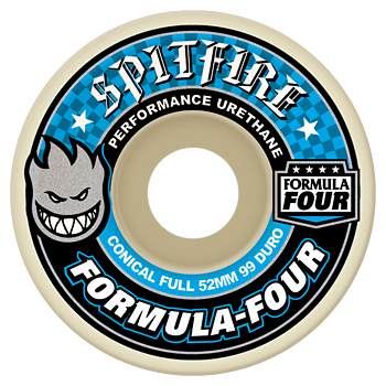 Spitfire F4 Conical Full 99DU 53mm Skateboard Wheels