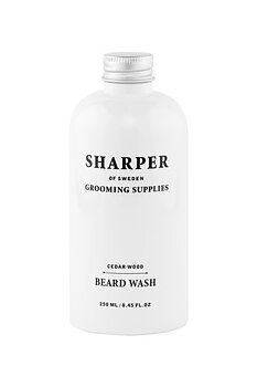 Sharper Cedar Wood Beard Wash 250ml