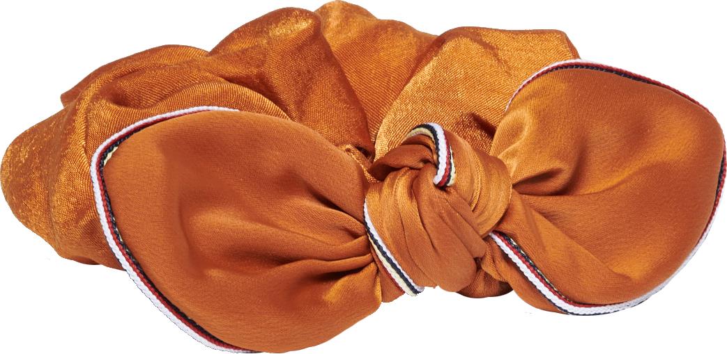 Pieces by bonbon Elin scrunchie orange