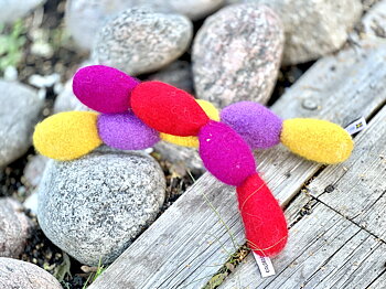 Poppip 4 - Röd & Cerise