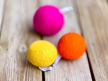 Boll - Lysande orange - Medium