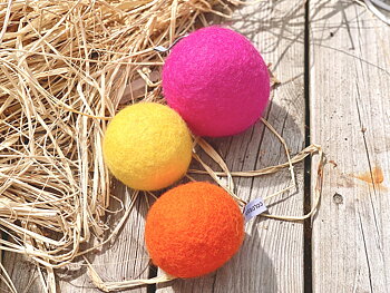 Boll - Lysande orange - Large