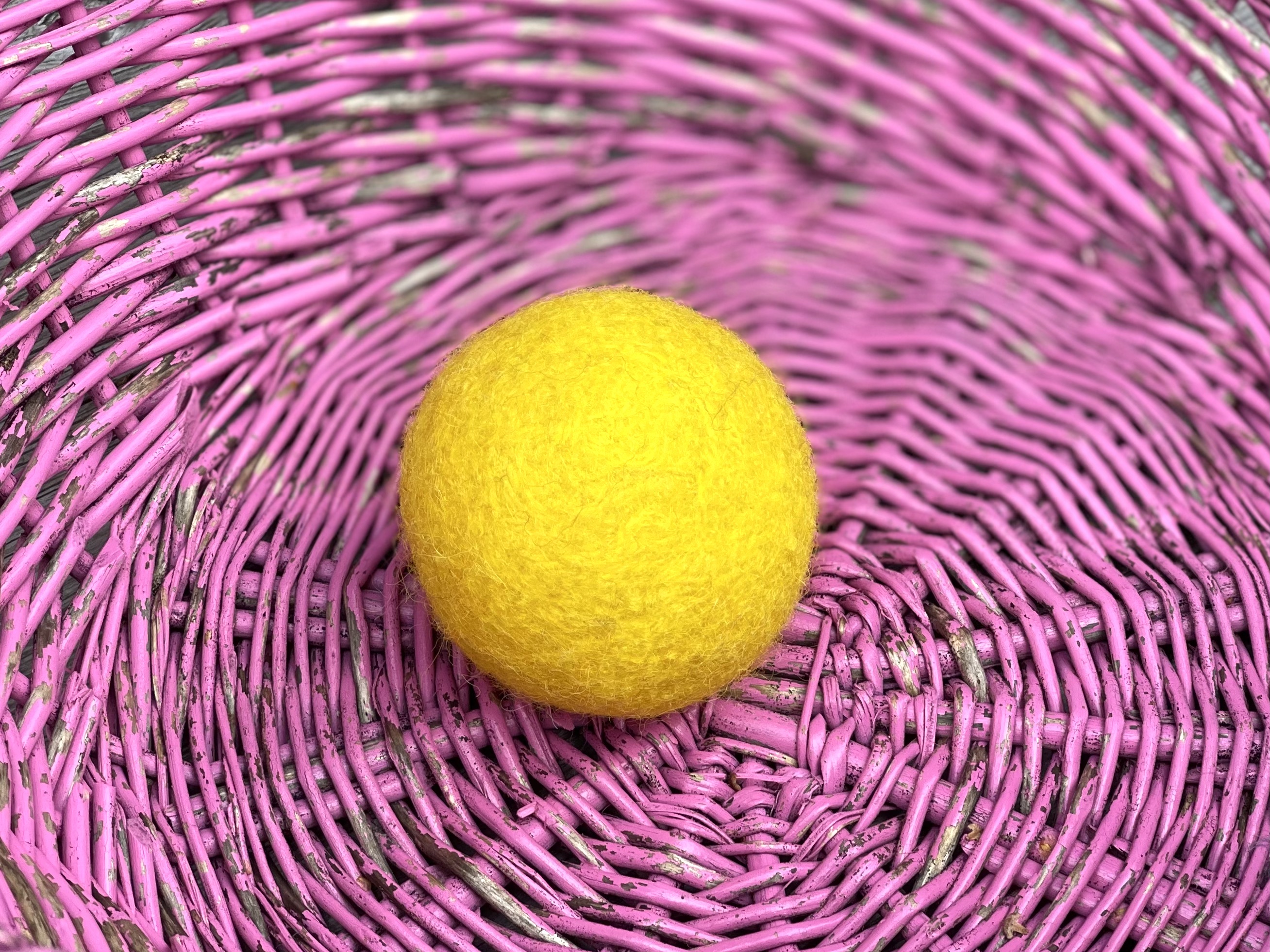 Boll - Lysande gul - Small