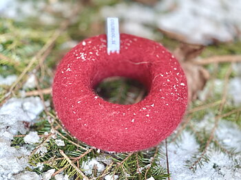 Tuggmunk Large - Röd