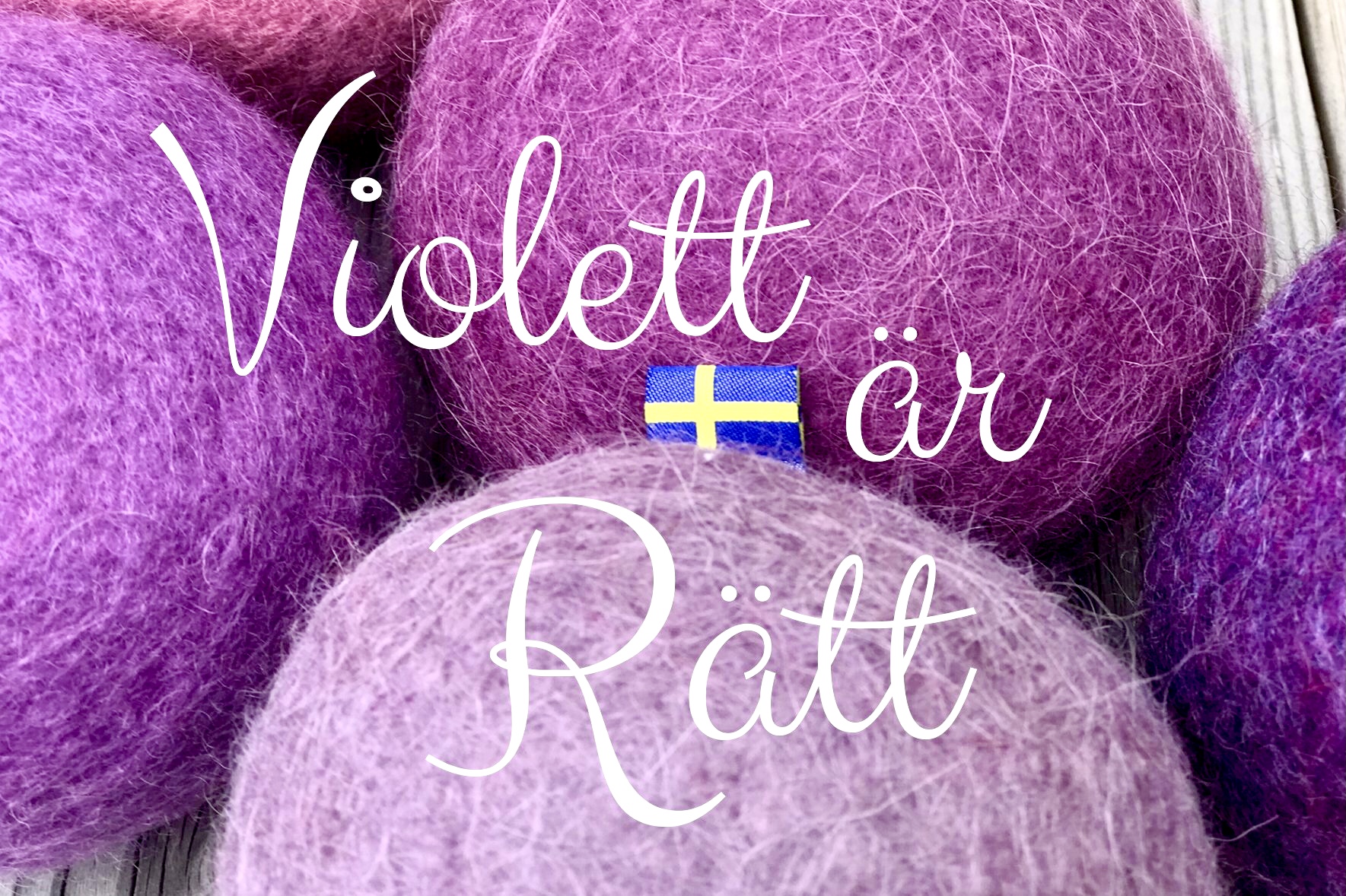 Violett är rätt