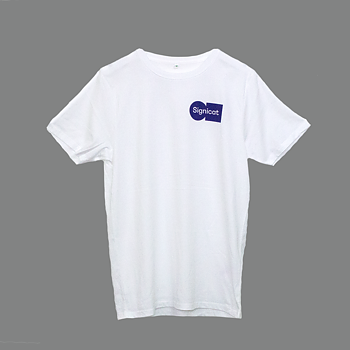 Signicat T-shirt Purple Logo