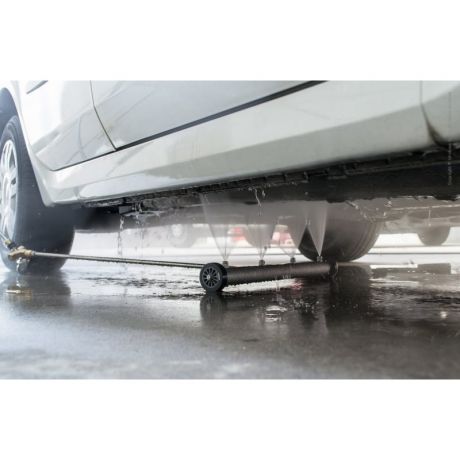 Aluminium lance body with nozzle holders, - 4