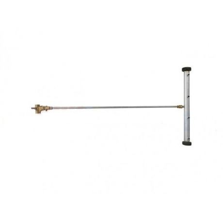 Aluminium lance body with nozzle holders,