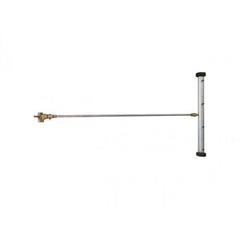 Aluminium lance body with nozzle holders,