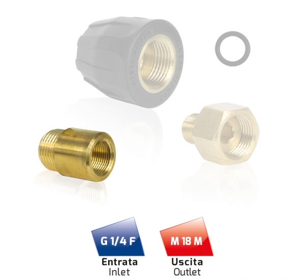Makita M18 x 2.5 Kettenradadapter M18 x 1.5 für DBM130 - 053161