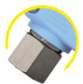 SGS35 LIGHT BLUE SWIVEL INLET WASH GUN - 2