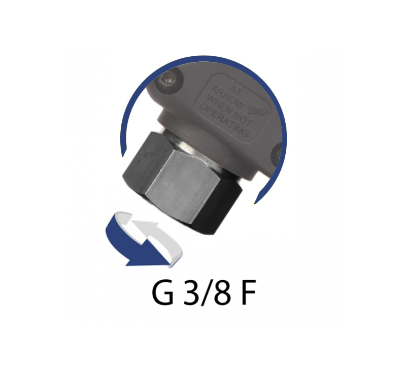 Högtryckspistol SG 35 Permanent weep swivel - 2