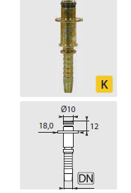 Pressnippel Kärcher zink