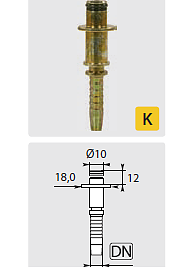 Pressnippel Kärcher zink
