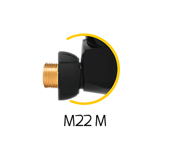 DUBBEL LANS M22 ROSTFRI