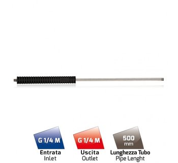 Isolerat spolrör 1/4″ Zink
