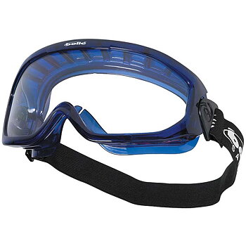 Safety goggles with adjustable strap