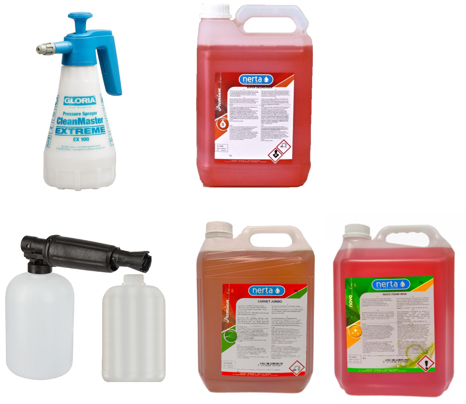 Jumbo + Degreaser + Wax Proffs Paket