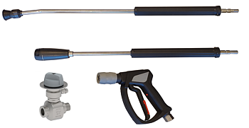 Skumset Injektor och pistol med två lansar