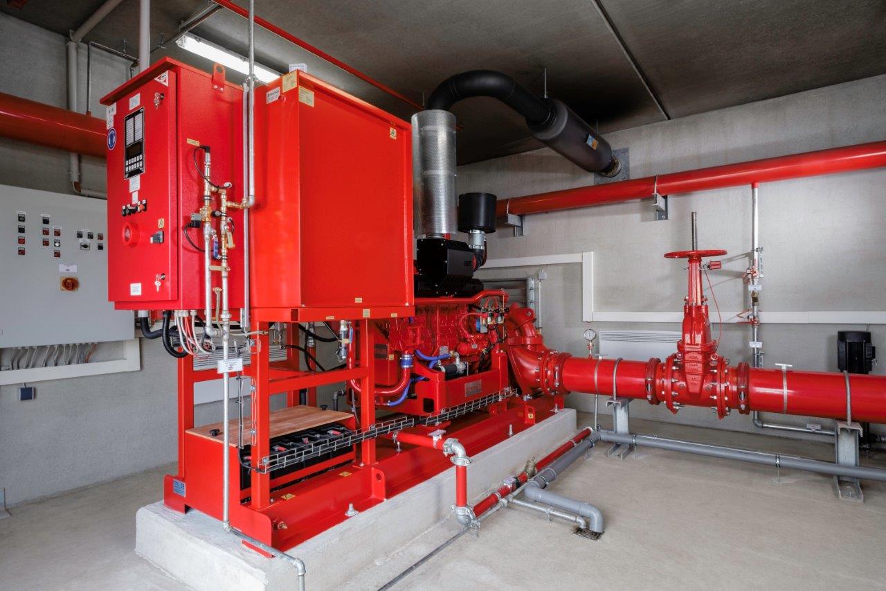 Sprinklerpumpar FM / UL / NFPA
