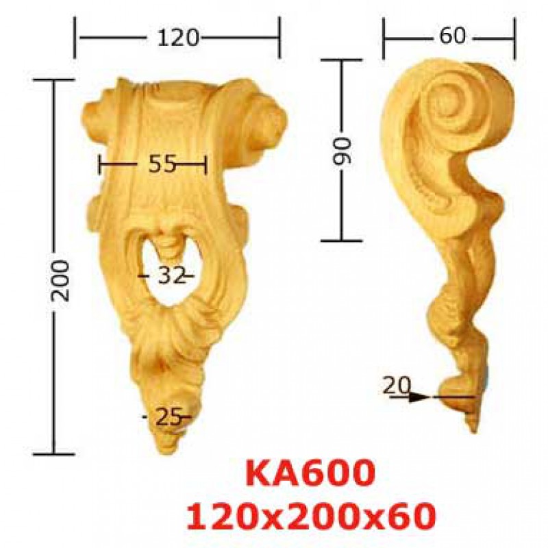 Puuornamentti - KA600 - 2