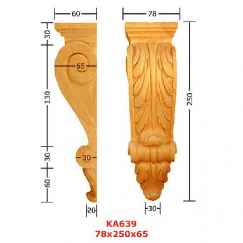 Konsoler & Kapitäler - stora KA639 - 2