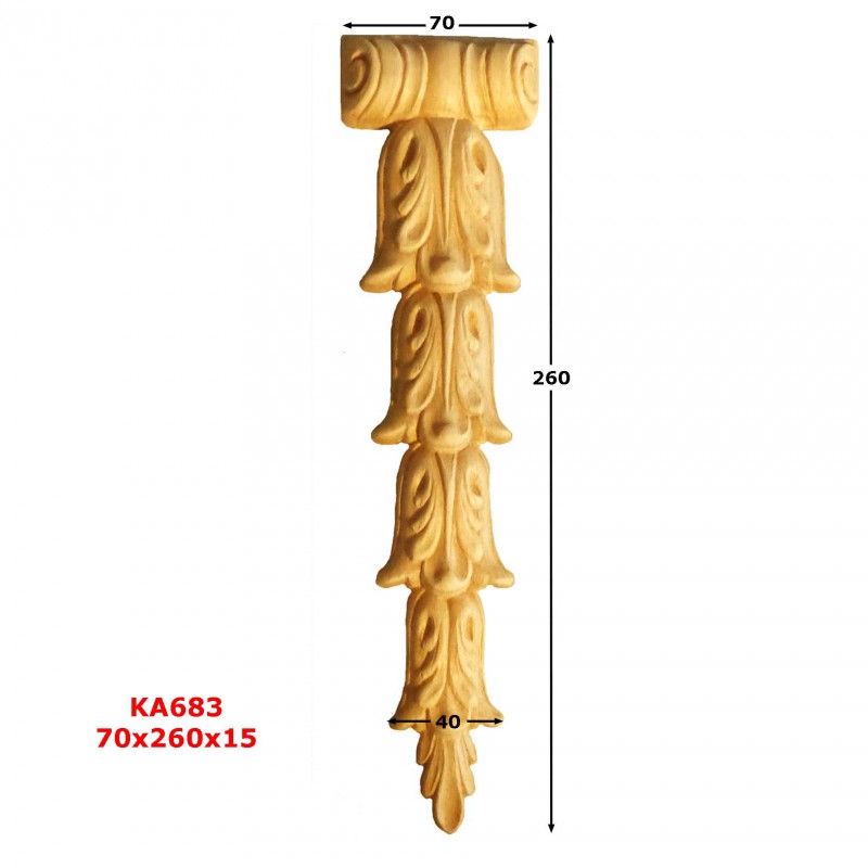 Puuornamentti - KA683 - 2