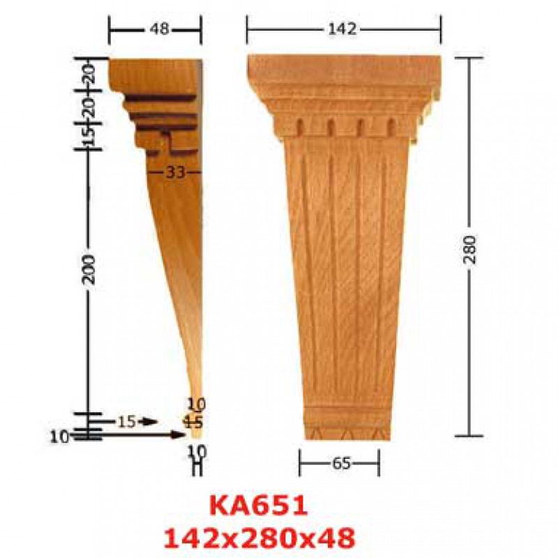 Puuornamentti - KA651 - 2