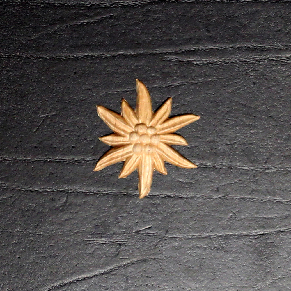 Träornament - Blomma SMU122 - 2